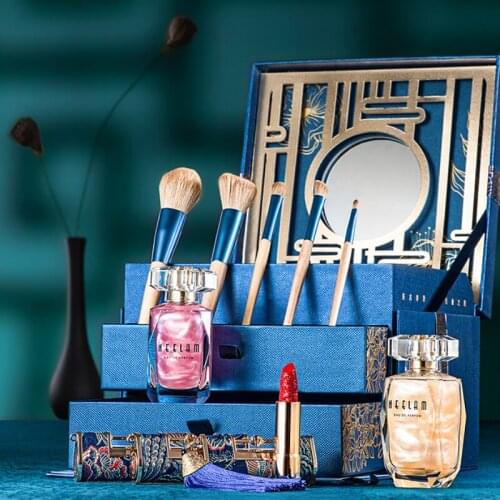 TT Oriental Beauty Makeup Items Makeup Set Cosmetics Genuine Complete Set Beauty Gift Box for Girlfriend