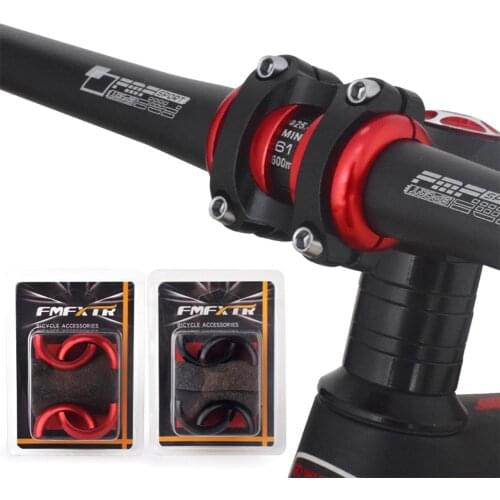 2020 Bike Handlebar Fork Stem Riser Rise Up Extender Reduction sleeve Diameter 25.4 to 31.8mm Handlebar Adapter Cycling Part