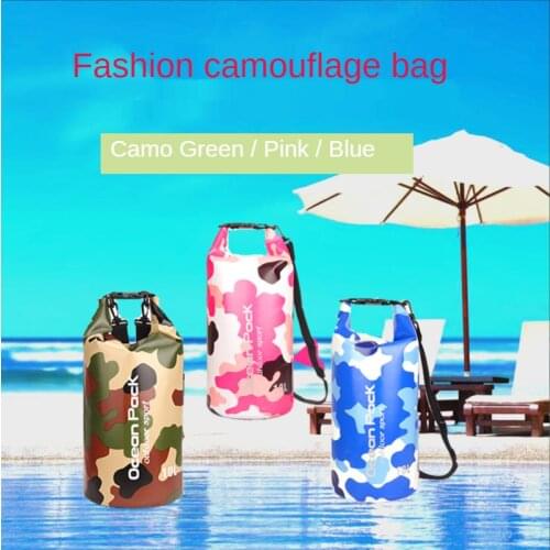 Outdoor Bag Ocean Pack Portable Rafting Diving Waterproof Bag Dry Bag Sack PVC Folding Swimming Storage Bag for River Trekking