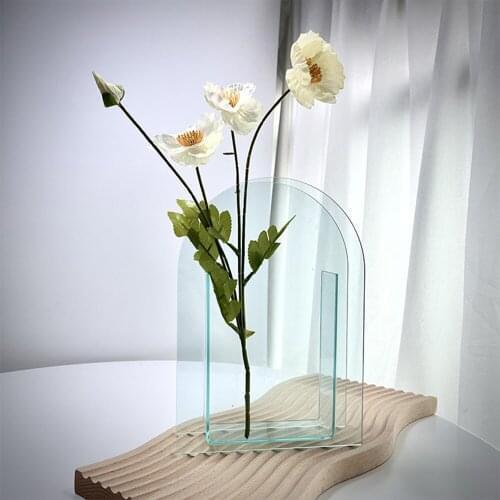 Hydroponics Vase Gradient Transparent Jardinierepot Vintage Transparent Acrylic Highqualityjardinierepot Art Cheaphomedecor
