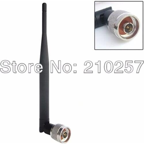1pcs 2.4ghz Wifi Antenna N Male Plug 5dbi For ZTE ZXV10 W815 W815n Wireless AP Right Angle Connector Aerial