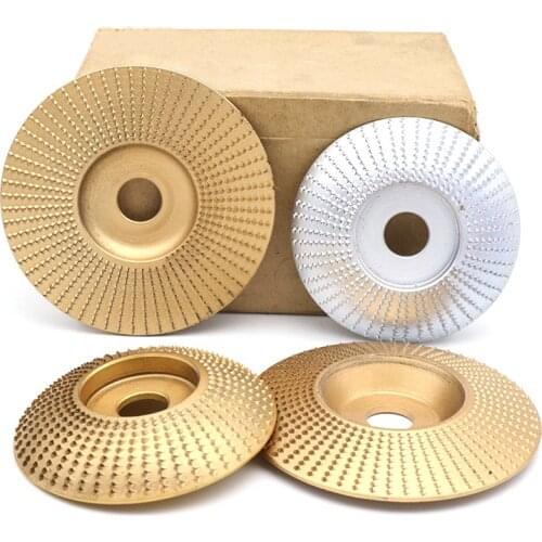 1pcs 85mm 100mm Wood Shaping Disc Grinding Wheel Rotary Disc Sanding Polish Wood Carving Disc Tools For Angle Grind
