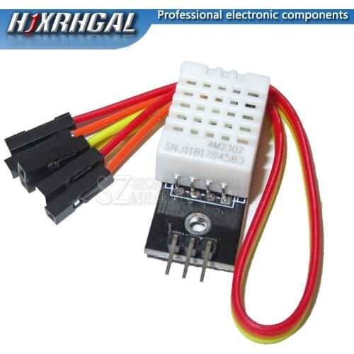 10PCS DHT22 Digital Temperature and Humidity Sensor AM2302 Module+PCB with Cable Dropshipping