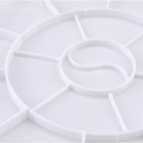 18Well Watercolor Plastic Oil Painting Tray Mixing Palette Artist Drawing Supply