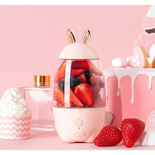 Airmsen Portable Juicer Household Multi-functional Electric Fruit Juicer Smoothie Maker Blender USB Rechargeable Mini Juice Cup
