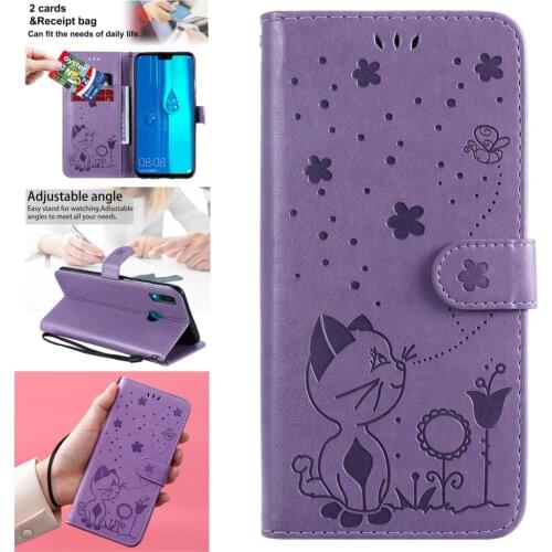 Phone Bag Cases For Huawei Y6 2019 Best Selling Case PU Leather Wallet Pouch Cover Honor 8A Prime Y9 Y7 2018 Y7P Y9A Y6P Y5P