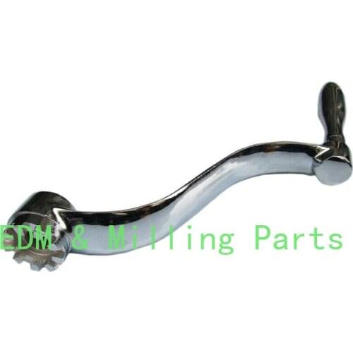 Milling Machine CNC Handle Vertical Mill Part- Elevating Knee Crank Bar Tools For Bridgeport Mill Part