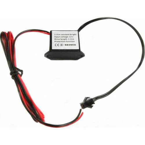 12V Inverter with function of short-circuit protection (for 1- 6 Meters EL Wire)