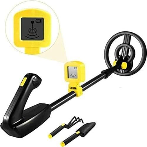 Lightweight Adjustable Length Handle Treasure Seeker,LCD Display Gold Hunter Detector With Shovel