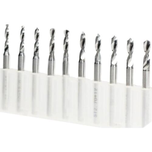 New 10pcs 3.0mm Carbide Micro Drill Bits CNC Dremel PCB Print Circuit Board Engraving Drill Bit Dremel Jewelry HUHAO