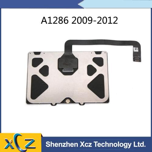 Original New A1286 Touchpad For Apple Macbook Pro 15'' A1286 Trackpad Touchpad with Cable 2009-2012 Year