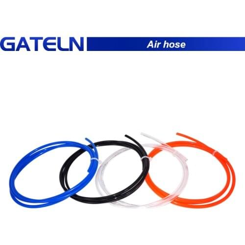 10M Air Tubing Pneumatic Pipe Hose for compressor Tube Hose ID 8mmx5mm 6mm x 4mm 2.5mm 12x8mm Transparent Blue Red PU Air Gas pu