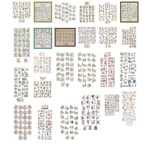 Alphanumeric number top Hot 25 photoes choose , 100% cotton threads Cross stitch sets styles Lovely Counted Cross Stitch Kit 5
