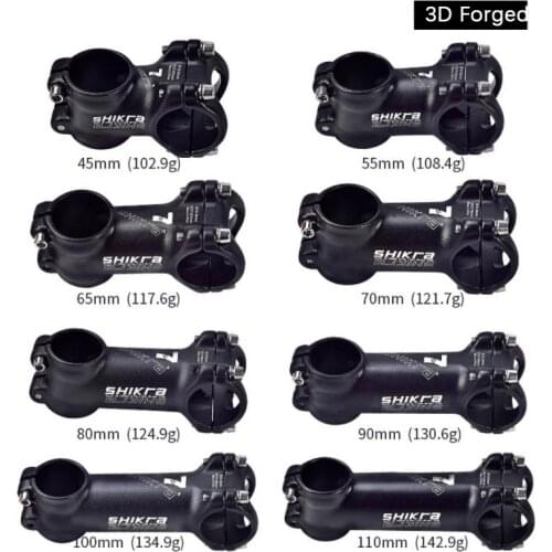 3D Forged MTB Stem XC AM Bicycle Handlebar Stem Road Bike Stem 31.8mm*35/45/55/65/70/80/90/100/110mm 7 Degree Potencia Mtb