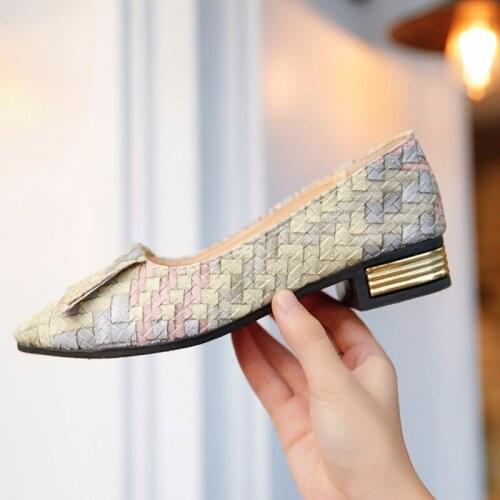 Womens Pumps New Fashion Spring Summer Shoes Girl Mixed Colors Casual Shoes Female Pretty Lady Party Work Walking Hot Z2-63