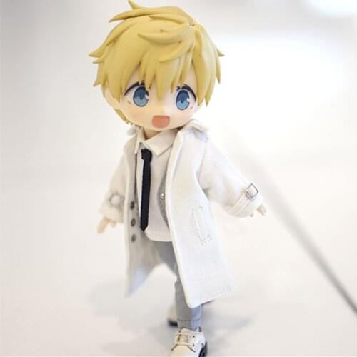 1/12Doll Long Coat Ob11 Windbreaker Obitsu11 Outfit (Fit BJD12, Cu-Poche,Molly,P9)