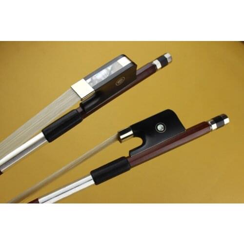 1pc new high quality Brazilwood Double Bass bow 3/4 very nice good balance