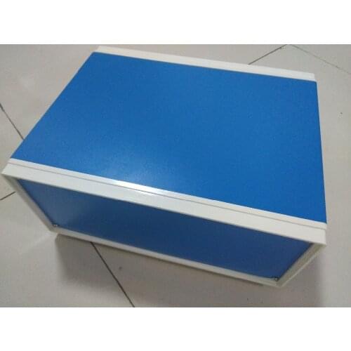 250*190*110mm Blue color metal frame boxes enclosures