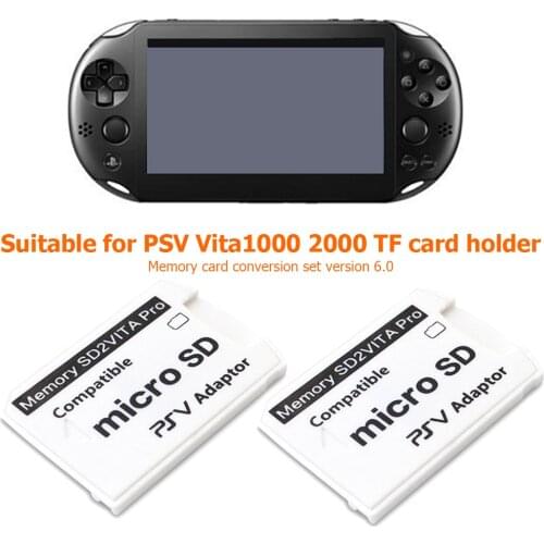 PSVSD Memory Card Adapters Version 6.0 SD2VITA Lightweight Game Playing Elements for PS Vita 1000 2000 3.65 System