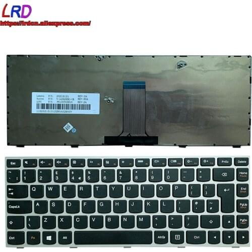 UK English Keyboard for Lenovo 300-14 500-14 ACZ ISK B40 Z41 Z40 G40 -70 -75 -45 -80 -30 B41 Felx2-14 Laptop 25215131 25215161