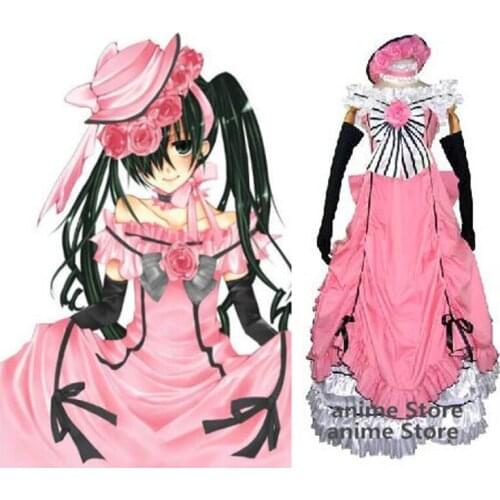 Anime Black Butler Ciel Phantomhive Sleeveless Maid Dress Uniform Anime Cosplay Costumes