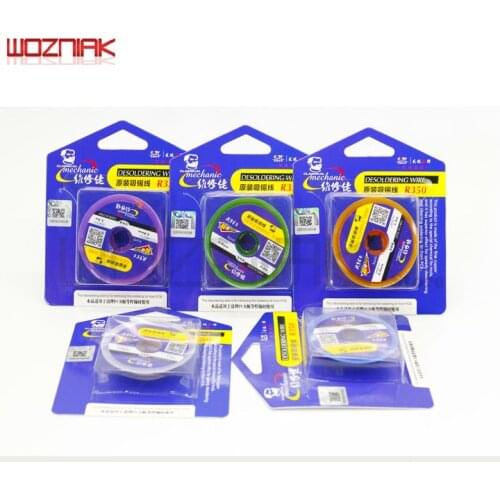 Wozniak Good use for iphone Repair Motherboard chip BGA stannum planting clean Tin absorption line Tin absorption band