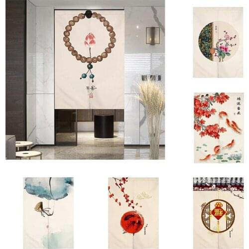 Room Decoration Household Cloth Kitchen Curtain Toilet Wind Hanging Curtain Partition Door Curtain