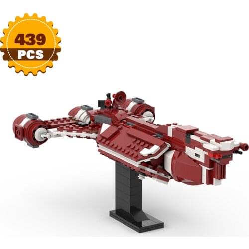 Moc Space Wars Consul Class Cruiser Blocks Movie Series Spaceship Battleship Weapon Building Block Child Boy Toy Model Gift