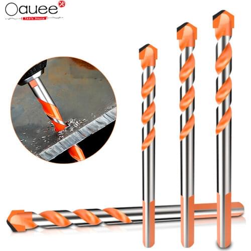 Threaded Triangle Tungsten Steel Wall Tile Concrete Drilling Bit Household Marble Overlord Drill Hand Electric Drill