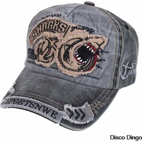 Spring And Autumn Fishing Sun Hat Men And Women Trend Shark Personality European And American Caps