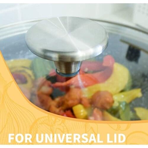 Handle Stainless Steel Replacement Handle for Pot and Other Enameled Cast-Iron Dutch Oven 5X2.6CM