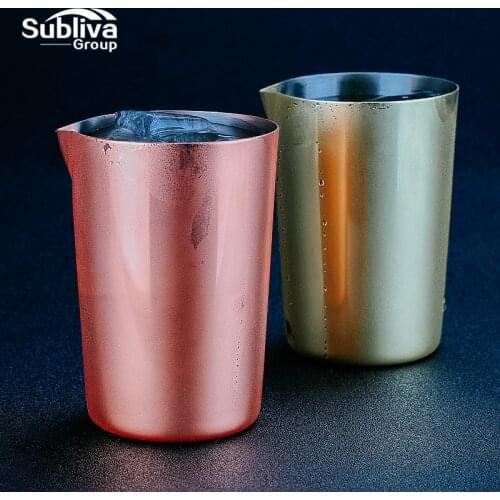 Stainless Steel Stirring Tin 500ml Mixing Glass Preferred by Pros and Amateurs Alike, Make Your Own Specialty Cocktails Tools