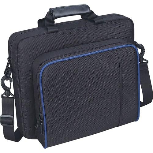 PS4 Accessories Storage Handbag Case Bag Protective Joystick Game Disks Bag Travel Shoulder for PlayStation4 PS4 Console