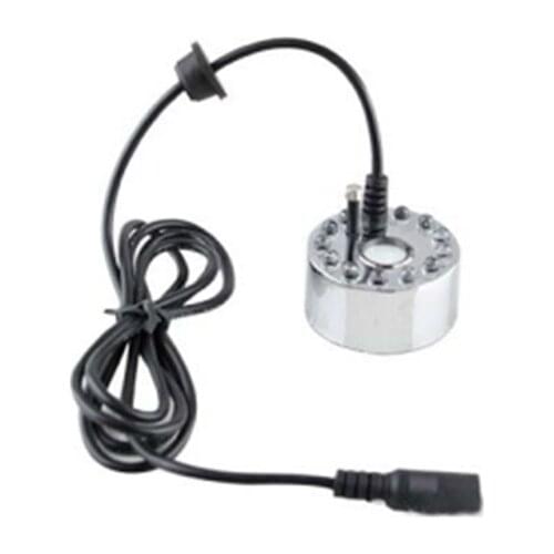 12 color 16mm Ultrasonic Mist Maker Fogger Water Fountain Pond Atomizer Air Humidifier