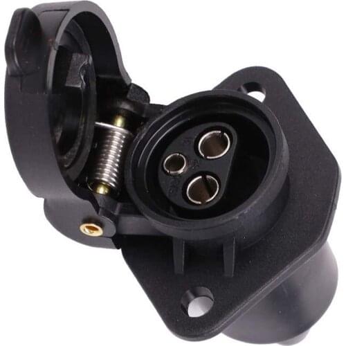 12V Plug Socket Trailer Connector Car Auto Waterproof for Agricultural Machinery Truck Tractor Accessories Replace