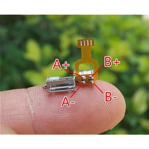 2 phase 4 wire rod stepper motor ultra micro camera accessories diameter 3.3mm drive accessories