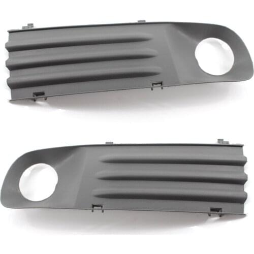 2x Front Bumper Fog Light Grille Fit For VW Transporter T5 2003-2009 7H0807489B