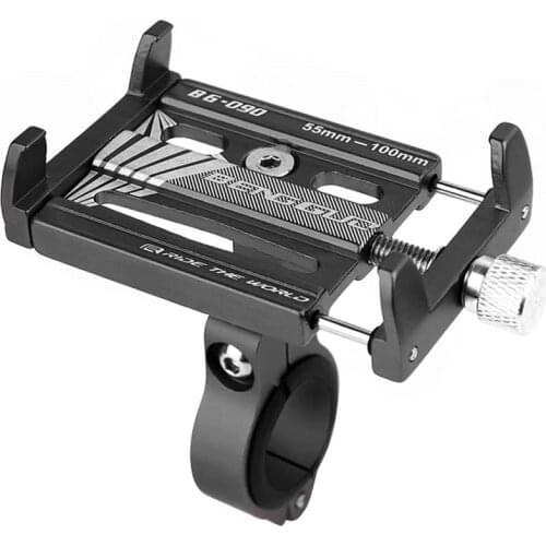 Aluminum Motorcycle Holder 360 Degree Rotatable Handlebar Bike Bicycle Mount For Mobile Phone GPS Phone Stand