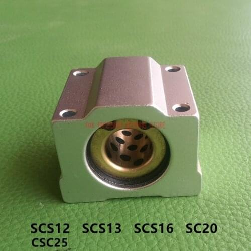 AXK Jdb Solid Embedded Graphite Self-lubricating Oil Bearing Copper Sheath Scs12 Scs13 Scs16 Scs20 Scs25 Free Shipping 1pcs