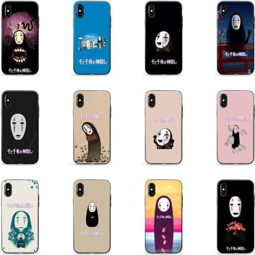 Anime Spirited Away Studio Ghibli Phone Case for iPhone 7 8 11 12 Pro X XS Max XR Samsung A S 10 20 30 50 70 Plus pro funda