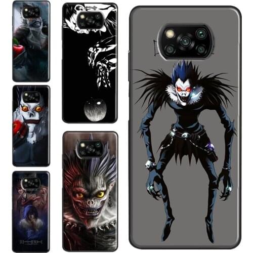 Ryuk Death Note For POCO X3 Pro M3 F2 F3 Pro Case For Xiaomi Mi 10T Pro 9T Mi Note 10 Lite 11 Ultra Cover