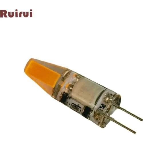 100PCS Dimmable Mini G4 LED COB Lamp 6W Bulb AC DC 12V 220V Candle Lights Replace 30W 40W Halogen for Chandelier Spotlight