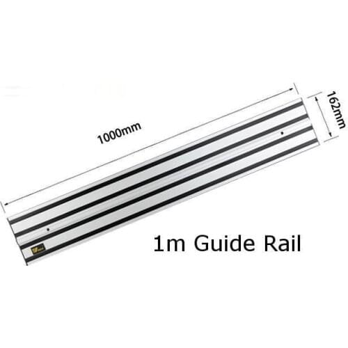 Wnew 1m Woodworing Aluminium Guide Rail T Track for Track Saw
