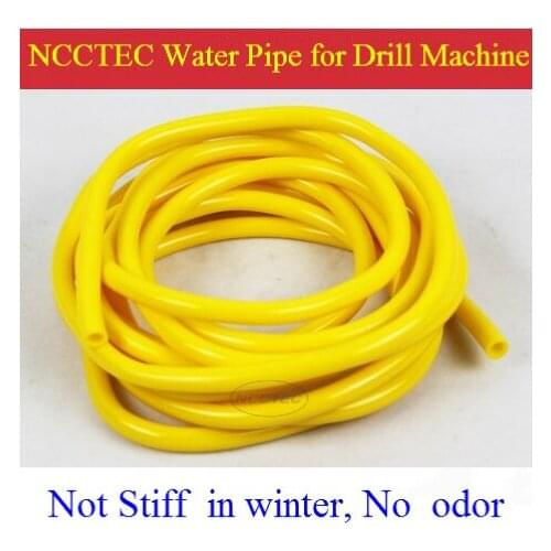 Flexible Durable Professional rubber Water pipe for Diamond desktop or hand held drill machine | 5 meters, Not Stiff in winter