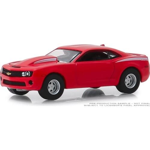 GreenLight 1:64 2012 Chevrolet COPO Camaro Red Alloy toy cars Metal Diecast Model Vehicles For Children Boys gift hot