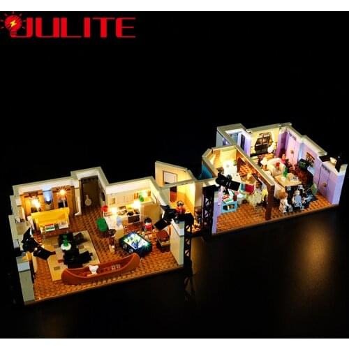 LED Light Kit For 10292 The Friends Apartments DIY Toy Set (NOT Include Building Block Model)