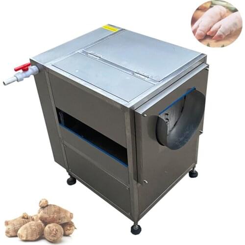 Carrots Sweet Potato Ginger Cassava Cleaning Peeling Machine