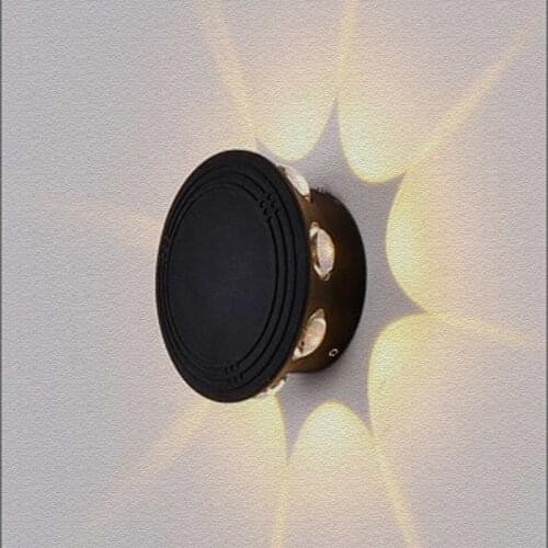 LED outdoor waterproof wall lamp modern minimalist terrace outdoor villa garden courtyard wall lamp aisle balcony wall lamp