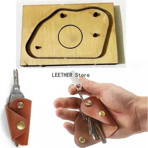 New Japan Steel Blade Rule Die Cut Punch Key Sheath of a pen Cutting Mold Wood Dies for Leather Cutter for Leather Crafts