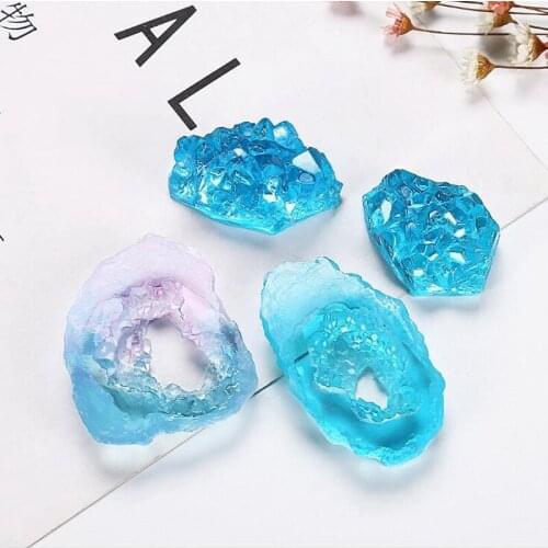 New Silicone Mould Dried Flower Resin Decorative DIY Crystal icicle cutting shpe Type epoxy resin molds for jewelry